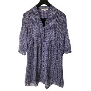 Diane Von Furstenberg Layla shirt dress women's size 0